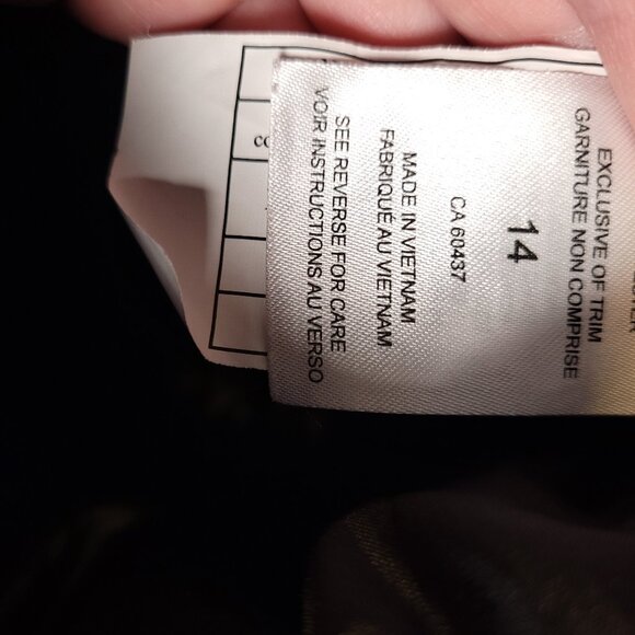 Black Pantagonia Ski Pants - Kids size 14 - Picture 5 of 8